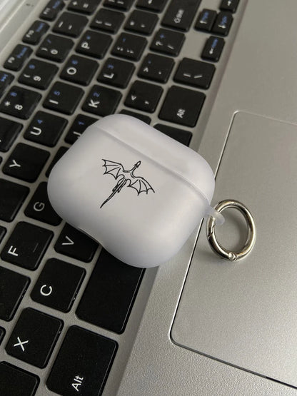 Fourth Wing Basgiath War College Flying Dragon Case for Airpods 1 2 3 Pro & Pro 2 - 80d3e6-0e.myshopify.com - -  