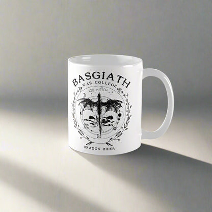 Fourth Wing Basgiath War College Dragon Riders Ceramic Coffee Mug (330ml) - 80d3e6-0e.myshopify.com - -  