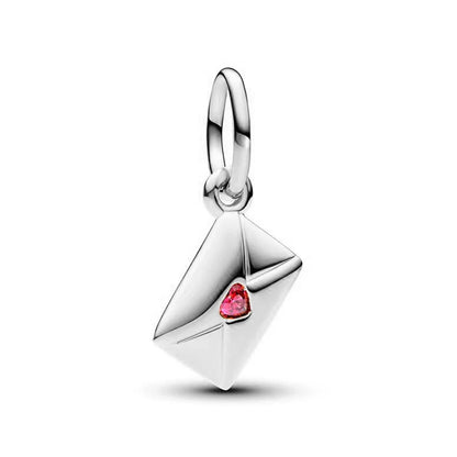 Pandora Replica Valentine's Love Letter Envelope Dangle Bracelet Charm - 80d3e6-0e.myshopify.com - Silver -  Silver