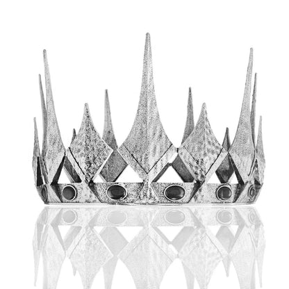 Snow White & the Huntsman Queen Ravenna Silver Alloy Medieval Style Crown - Lovez Aqua© - charlize theron, cosplay