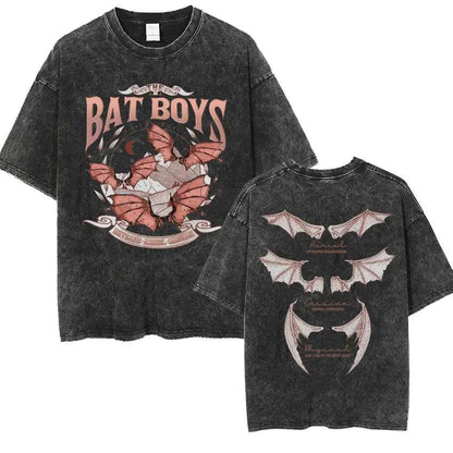 The Bat Boys Rhysand, Azriel & Cassian ACOTAR Wingspan Distressed Unisex T-Shirt - 80d3e6-0e.myshopify.com - 10 / XXL -  10