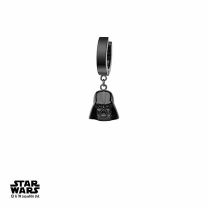 Disney's Star Wars™ Darth Vader Black Stainless Steel Earring