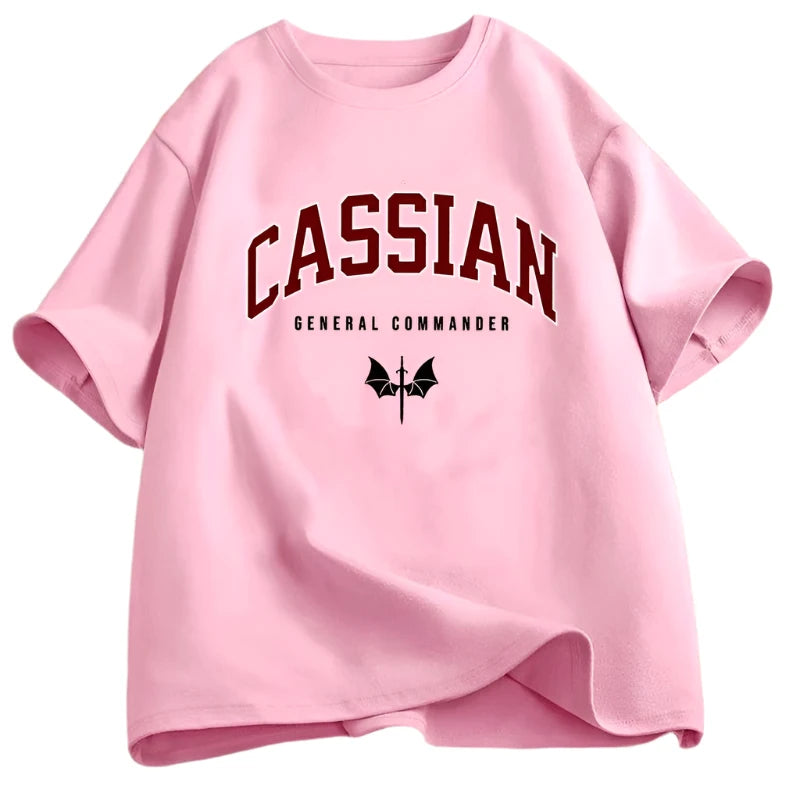 ACOTAR Cassian Illyrian General Commander Cotton Women's T-Shirt - Lovez Aqua© - 