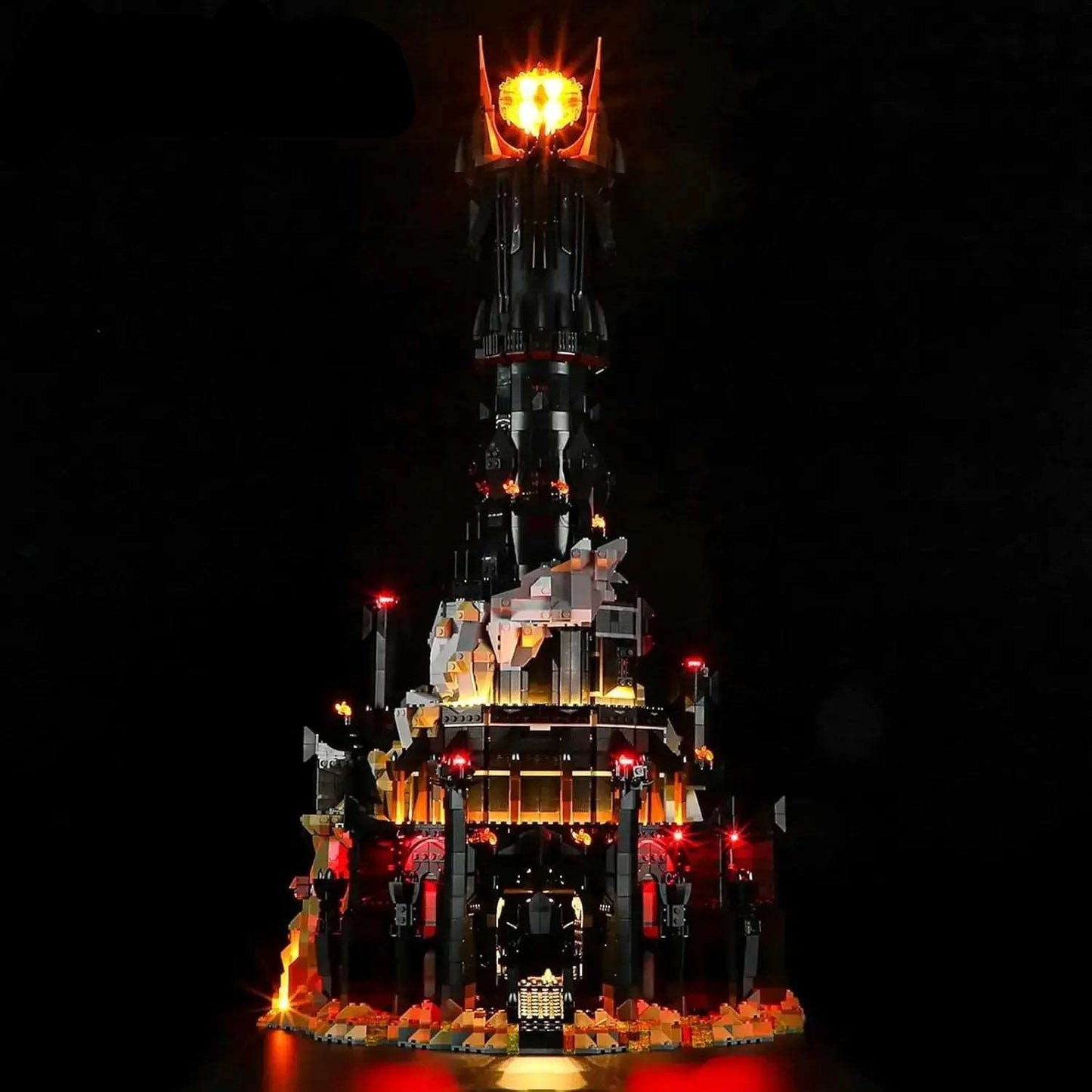 Lord of the Rings Barad Dur Sauron Dark Fortress Castle Decorative Lamp