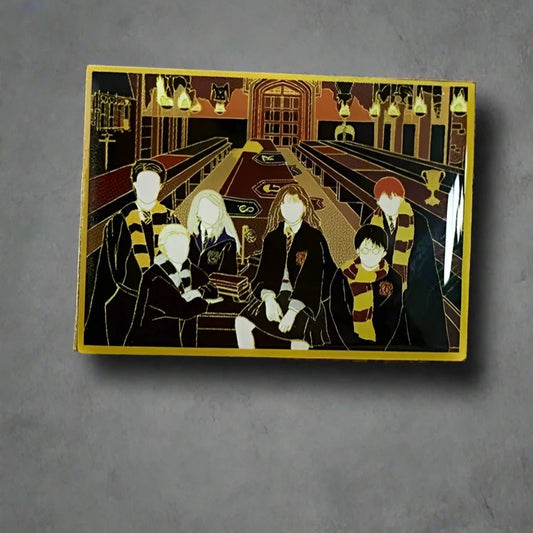 Harry Potter Hogwarts Great Hall Characters Lapel Brooch