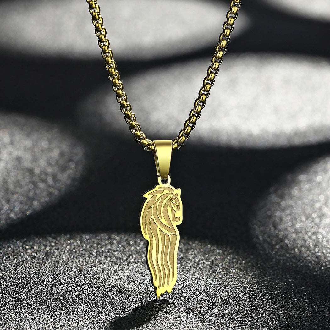 Lord of the Rings Riders of Rohan Unisex Pendant Necklace - 80d3e6-0e.myshopify.com - Gold -  Gold