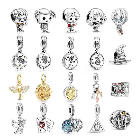 Pandora Harry Potter 925 Sterling Silver Wizarding World Character Charms - Lovez Aqua© - 