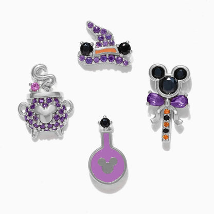 Disney's Mickey & Minnie Mouse & Friends Zircon Halloween Stud Earrings - 80d3e6-0e.myshopify.com - Silver 3 -  Silver 3