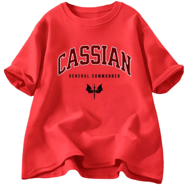 ACOTAR Cassian Illyrian General Commander Cotton Women's T-Shirt - Lovez Aqua© - 