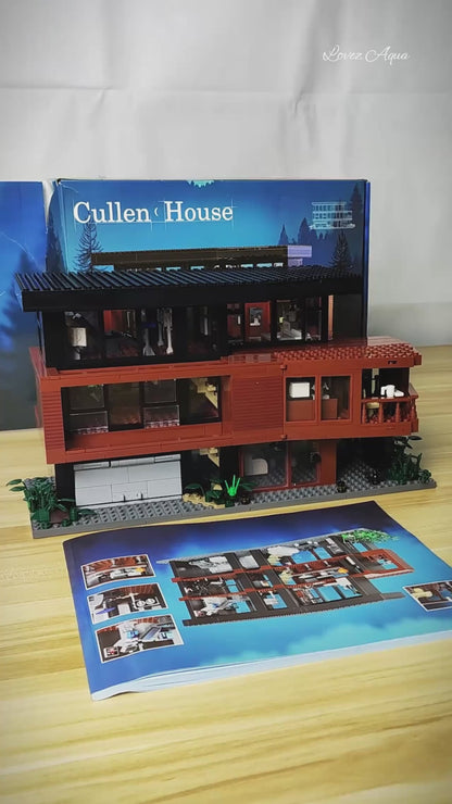 Twilight The Cullen House Replica Lego Building Blocks Set with Box (864 Pcs)